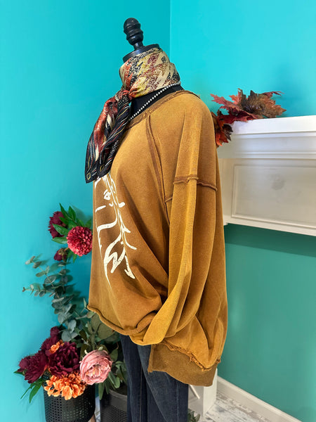 EE:Some Horse Graphic Sweatshirt