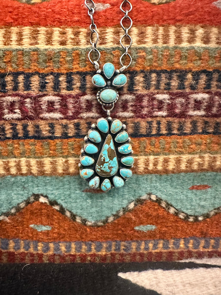 SLL The Cluster Teardrop Necklace