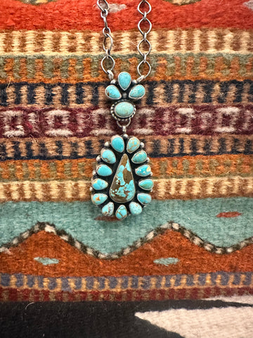 SLL The Cluster Teardrop Necklace