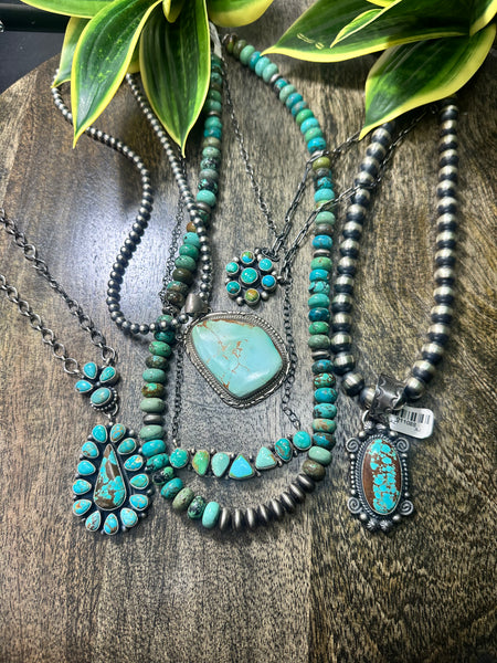 ALZ Gorgeous Turquoise Pendant