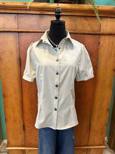 Concho Puff Short Sleeve Shirt