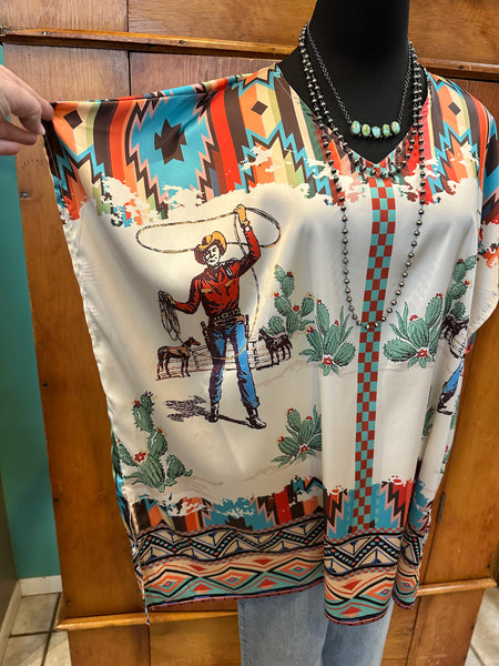 Cowboy Poncho