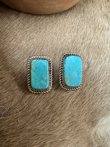 ALZ Square/Rectangle Post Earrings