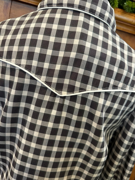 Howdy Hanny The Gingham Pearl Snap