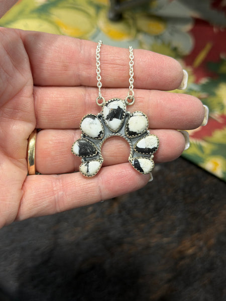 White Buffalo Naja Necklace