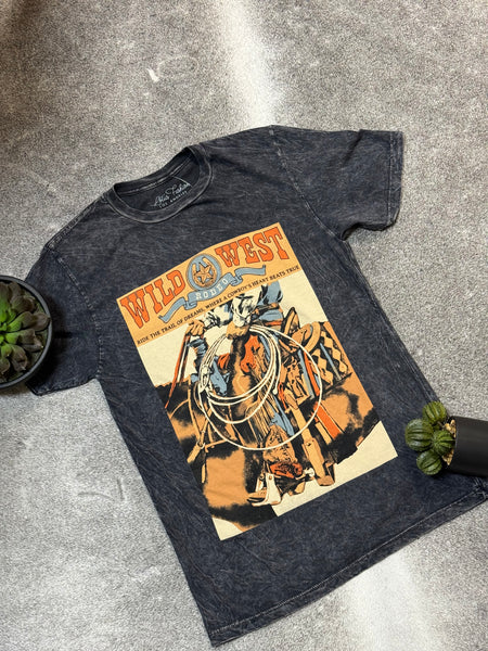 Wild West Cowboy Graphic Tee