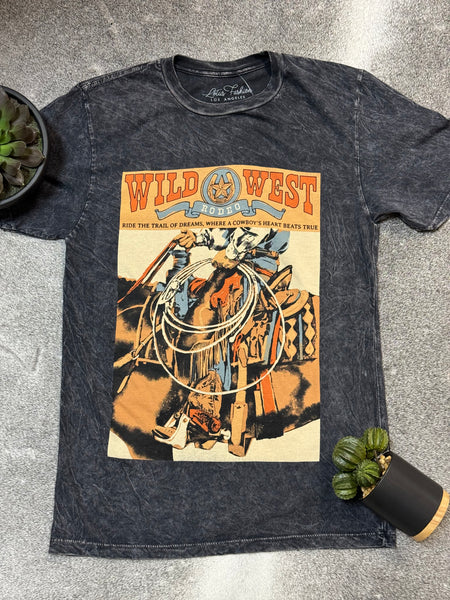 Wild West Cowboy Graphic Tee