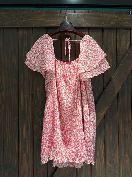 Wishlist Pleated Floral Dress