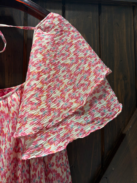 Wishlist Pleated Floral Dress