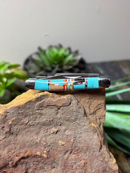 ALZ Turquoise Pocket Knife