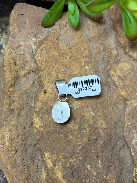 Mini Teardrop Turquoise Pendant
