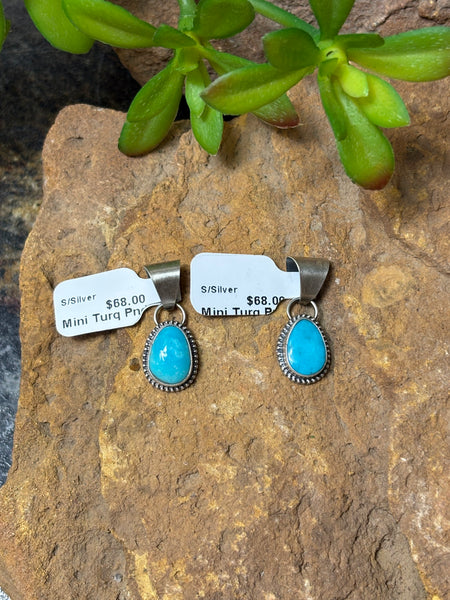 Mini Turquoise Pendant