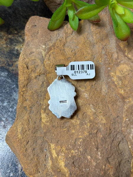 Rectangle Turquoise Pendant