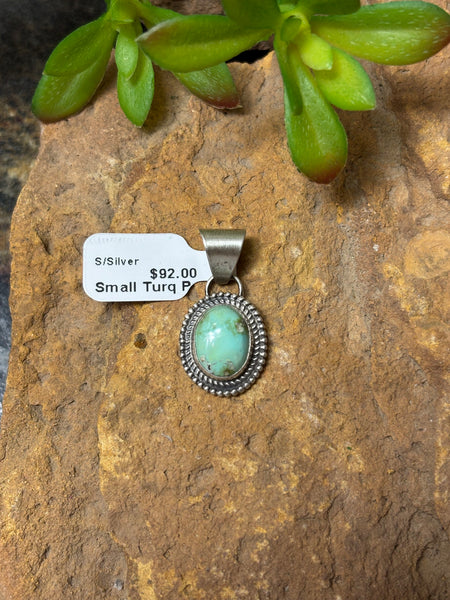 Small Turquoise Pendant