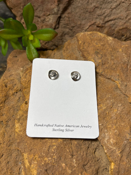 Cowboy Hat Stud Earrings