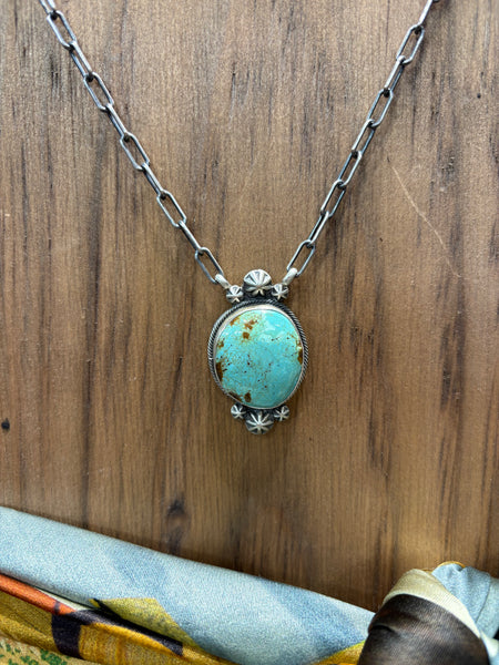 Turquoise Pendant Necklace