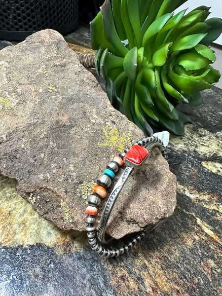 SWS Multi Navajo Pearl Bracelet