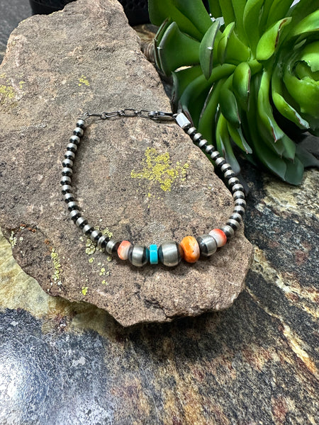 SWS Multi Navajo Pearl Bracelet