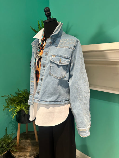 Boot Stitch Denim Jacket