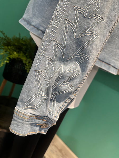 Boot Stitch Denim Jacket