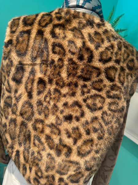 The Leopard Faux Fur Vest