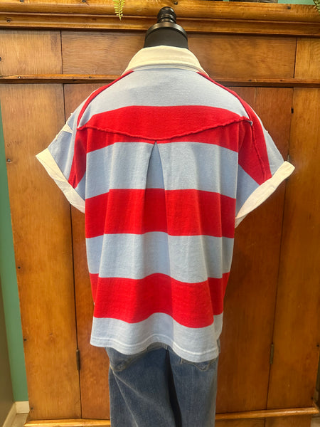 4th of July Stripe Top
