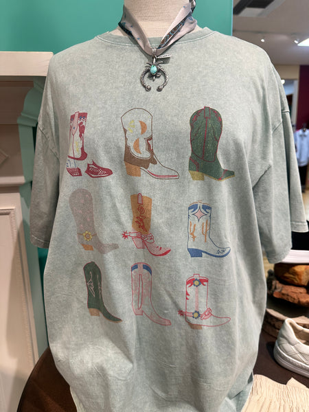 Cowgirl Boot Tee