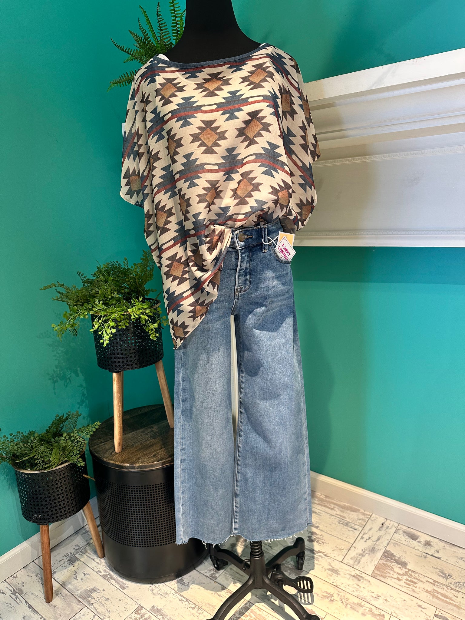 Tasha Mariela Poncho Top