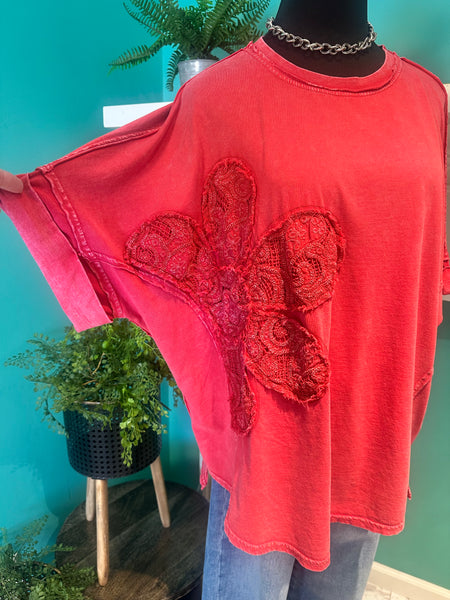 The Lace Flower Top