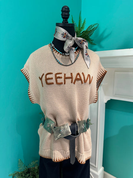 Yeehaw Sweater Vest