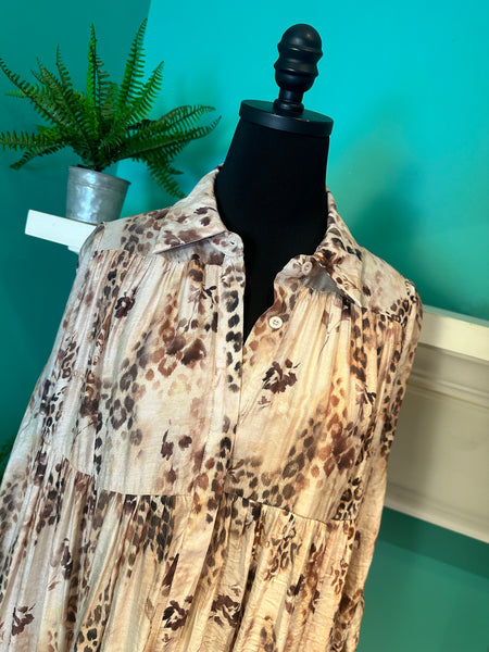 Scattered Leopard Dress