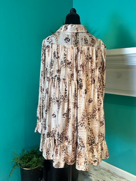 Scattered Leopard Dress