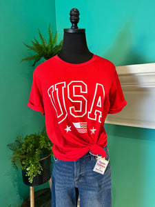 USA American Flag Tee