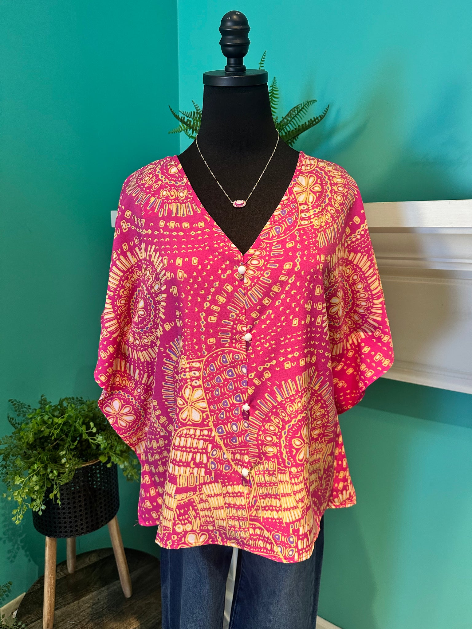 The V-Neck Boho Top