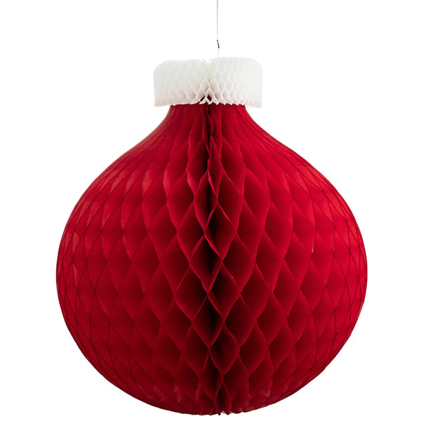 Hester & Cook Medium Classic Ornament Red