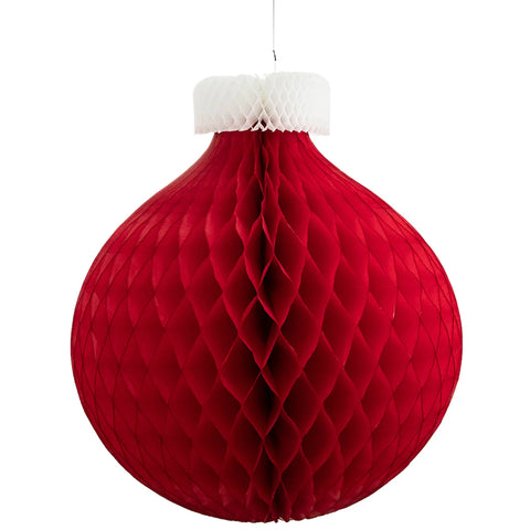 Hester & Cook Medium Classic Ornament Red