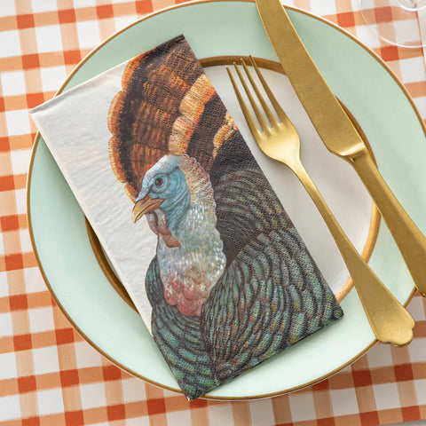 Hester & Cook Heritage Turkey Guest Napkin