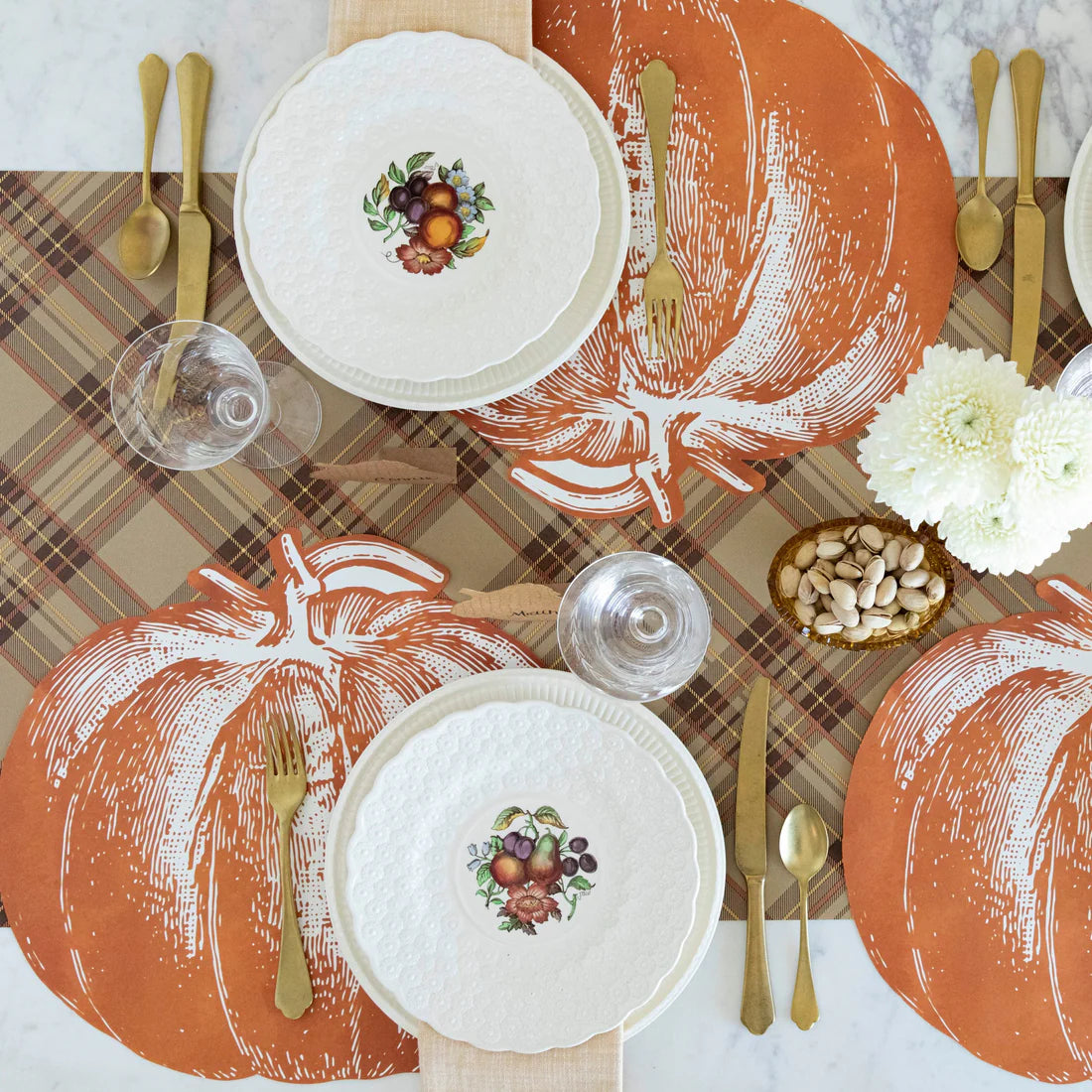 Hester & Cook Pumpkin Table Placemat