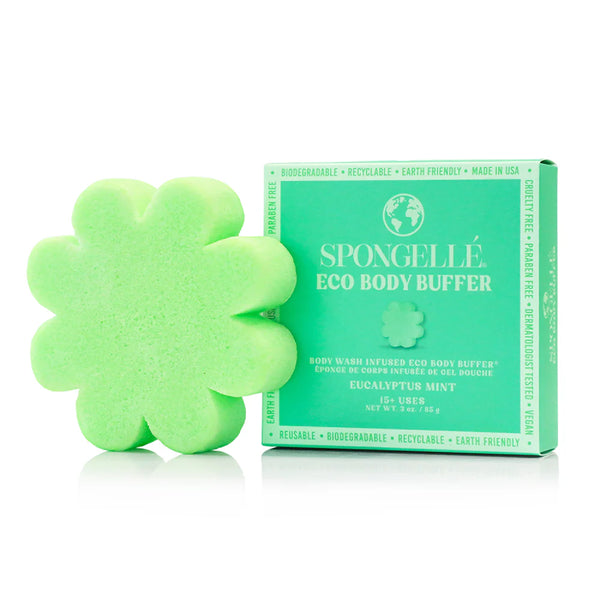 Spongelle Eco Body Buffer- Eucalyptus Mint