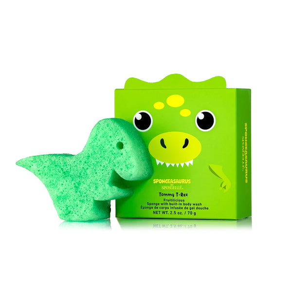 Spongelle Sponge Animals- Tommy T-Rex