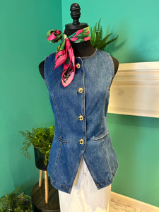 Happy Trails Denim Vest