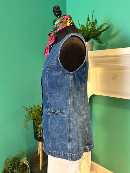Happy Trails Denim Vest
