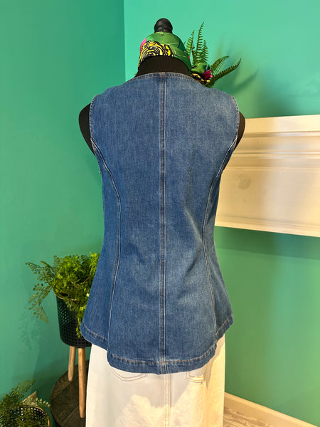 Happy Trails Denim Vest