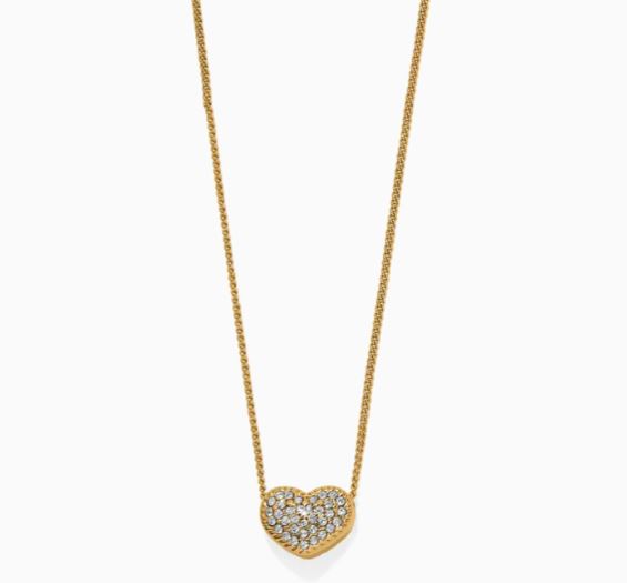 Brighton Illumina Celeste Heart Pendant Necklace