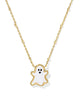 Kendra Scott Gold Ghost Short Pendant Necklace