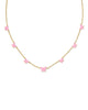 Kendra Scott Lillia Butterfly Pink Enamel in Gold & Silver