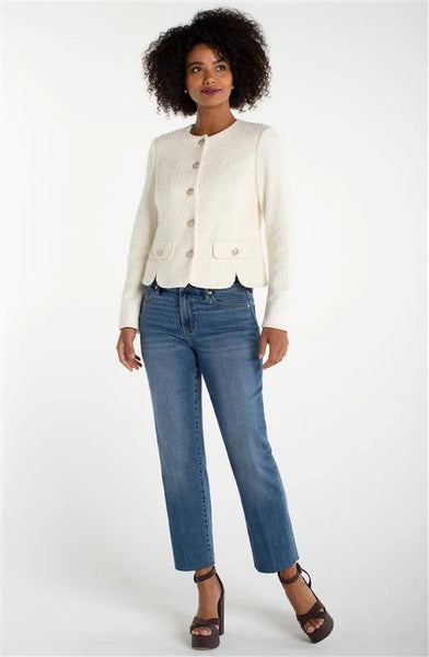 Liverpool Kennedy Crop Straight Jean