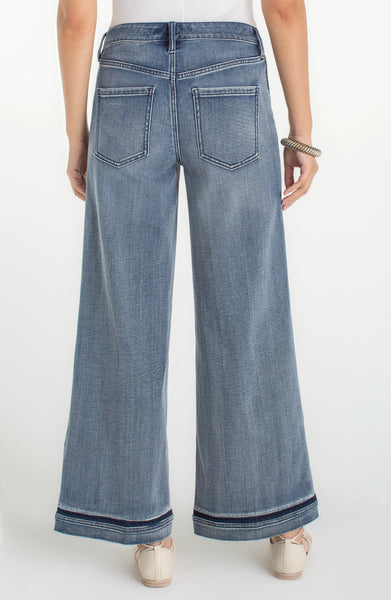 Liverpool Super Stride Wide Leg w/Shadow Cuff