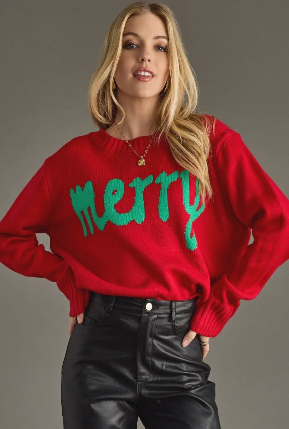 Panache Apparel Merry Sweater Long Sleeve