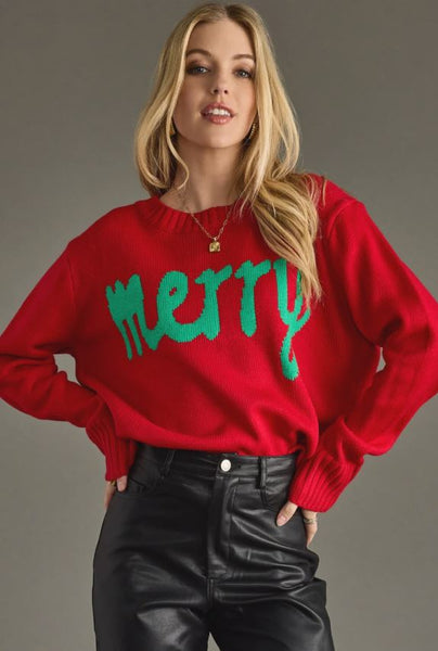 Panache Apparel Merry Sweater Long Sleeve